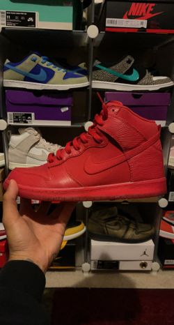 Vintage All Red Nike Dunks 