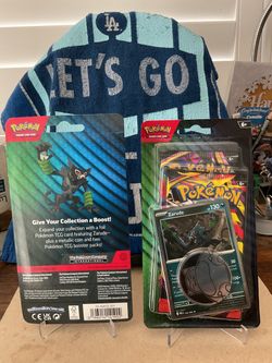 Pokémon TCG Zarude Booster Pack Bundle Pitch Black and Chaos  Rising
