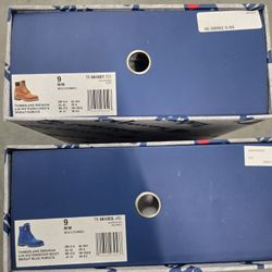 NEW FOR BOTH 380 champion x timberland boots (SIZE 9) 