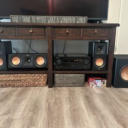 Home Theater sound system. Klipsch/SVS