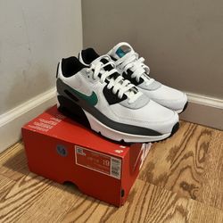 Air Max 90 Leather GS 'White Stadium Green'