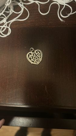 James Avery Retired Heart “I Love You” Chrm