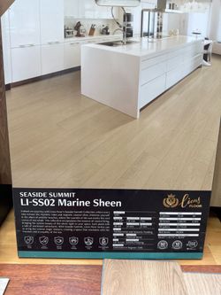 Waterproof vinyl floor.  99 cent