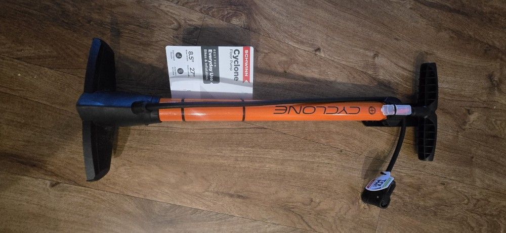 Schwinnl Best Pro High Pressure Cyclone Floor Pump