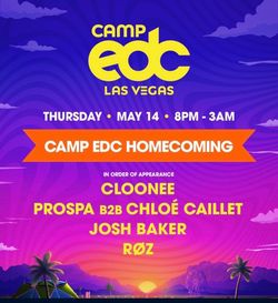 EDC CAMP WRISTBAND ONLY