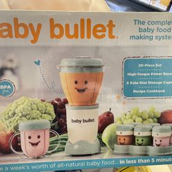 Baby Bullet Baby Food Maker Set, 20 Piece 