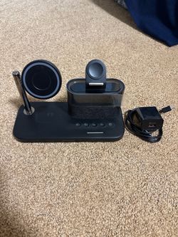 5 in 1 Multi-Device Wireless Charging Station with Speaker