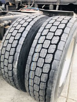Commercial Truck and Trailer Tires. Llantas para camión y traila!