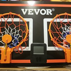 Kid arcade double basketball open box never used