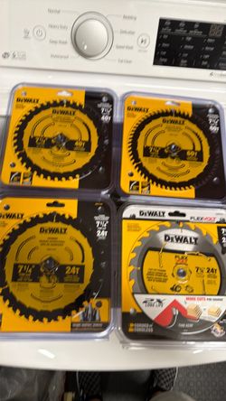 Dewalt 7-1/4” saw blades new