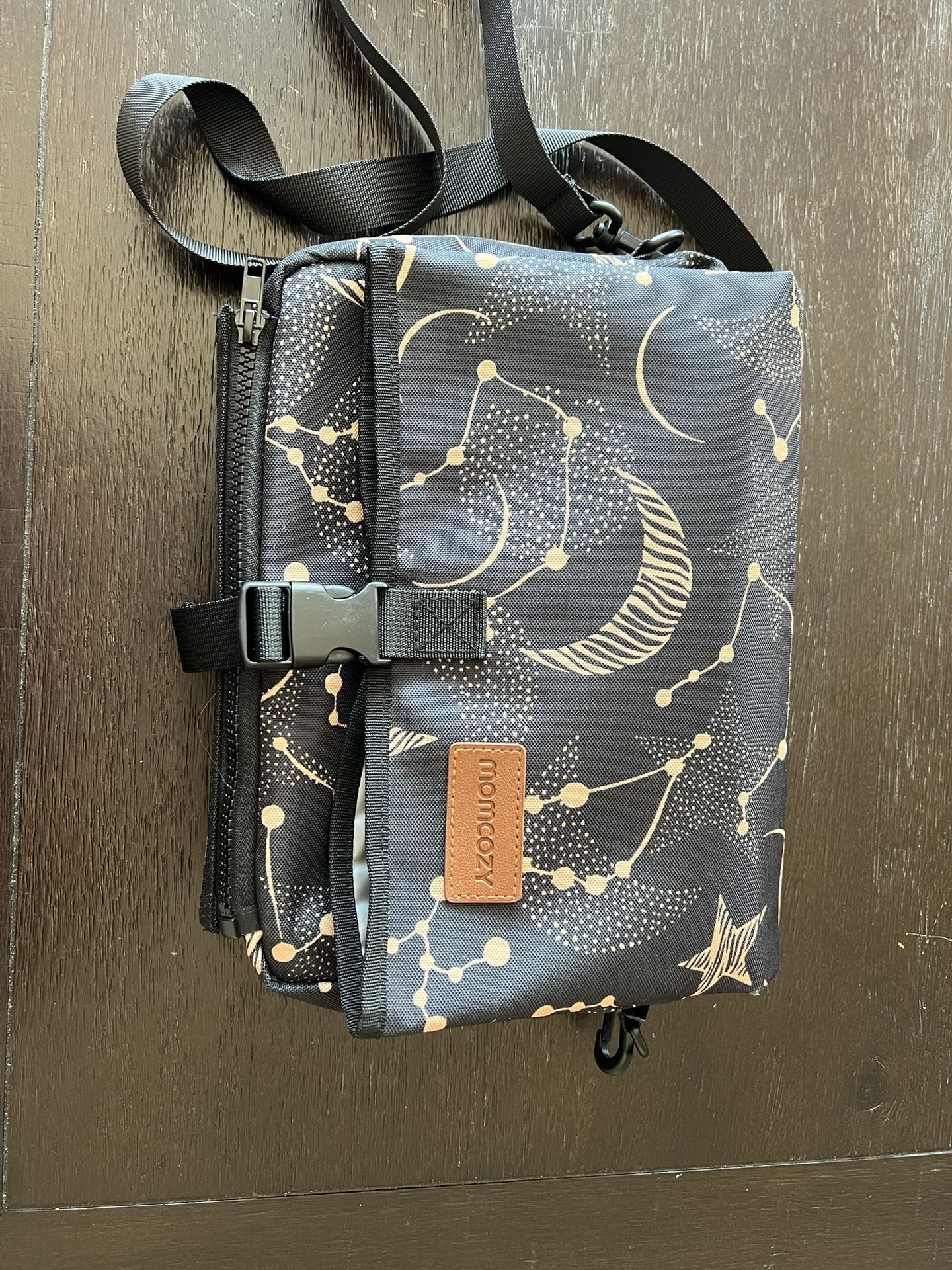Momcozy Cross Body Diaper Bag In Starry Night