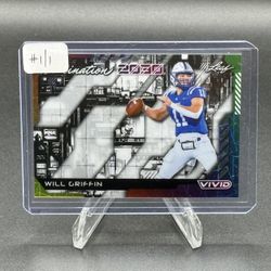 2025 Leaf Vivid Domination 2030 #DB-21 Will Griffin #1/1