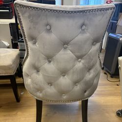 Soft Silver Chair 