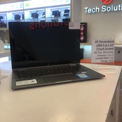 HP Chromebook x360 2-in-1 14” (Touch Screen) Core i3 8GB Ram 64GB SSD