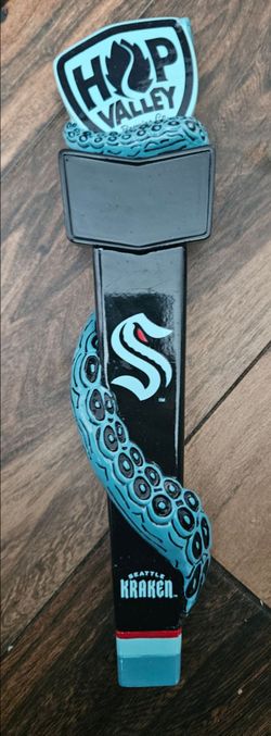 Hop Valley Seattle Kraken Beer Tap Handle