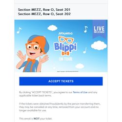 Blippi Tickets 