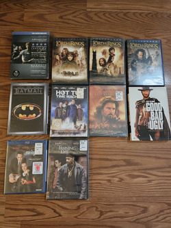 Unopened Dvd's And Blu-ray 
