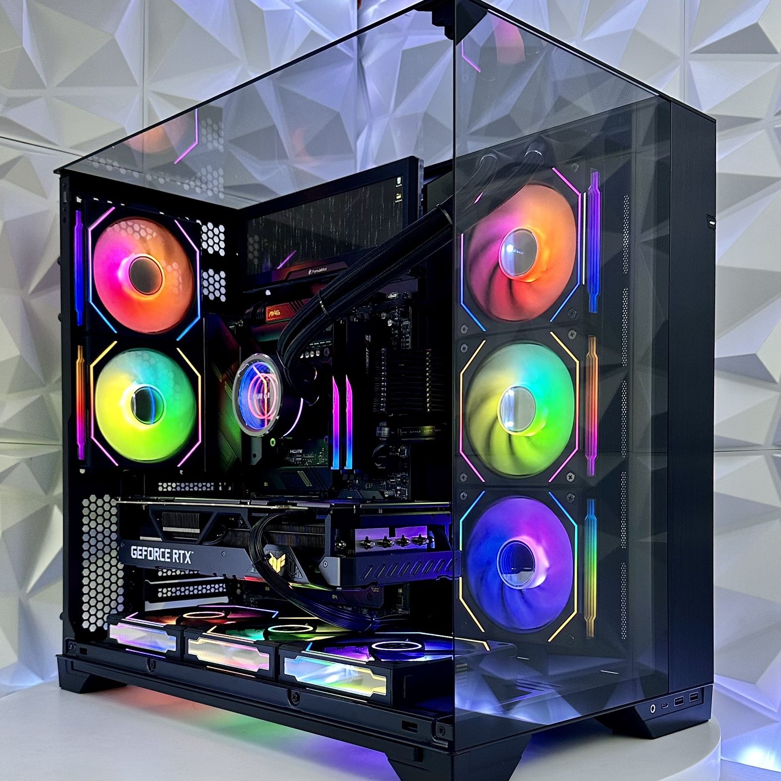*Payment Plans Available* RTX 4090 Intel i9-14900K DDR5 RGB Gaming PC (8.8” LCD Screen)