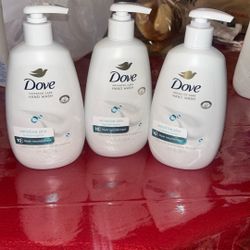 Dove  Sensitive Skin Hand Wash: 12 oz 3 each 