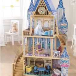 Disney Princess Kid Craft Frozen Doll House 
