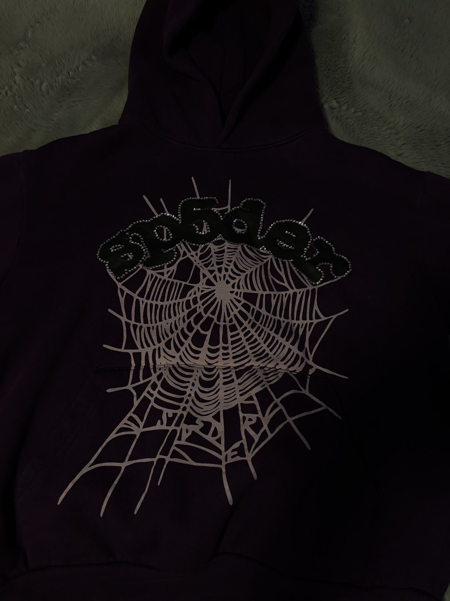 Purple Sp5der Hoodie