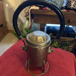 Vintage Collectible Conger RR Mining Signal Lantern Made In Portland Oregon. $35 OBO. 10 3/4” High X 6 1/2” At Top X 4” At Base. 