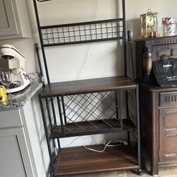 Metal and Wood Bar