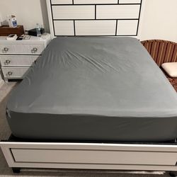 Bed frame and mattress