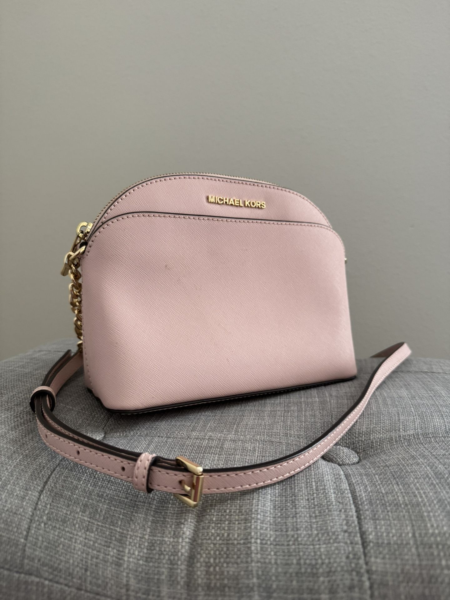 $50 Michael Kors Jet Set Travel Large Dome Crossbody Bag