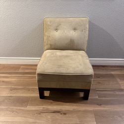 Beige Accent Chair 