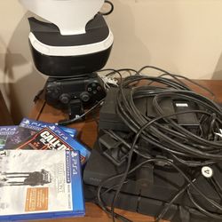 PS4 + VR Headset And Games