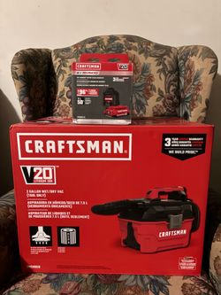 Craftsman vacuum(Battery and charger kit included)