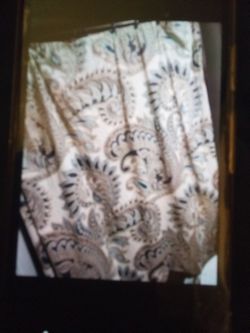 2 Shower Curtains Same Print $15 Each