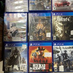 PS4 Games! $5 To $20