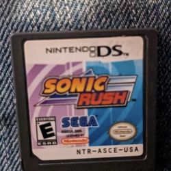 Sonic Rush (DS) (Local Pickup Only)