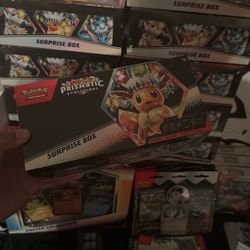 Prismatic Evolution Surprise Box Pokemon Cards