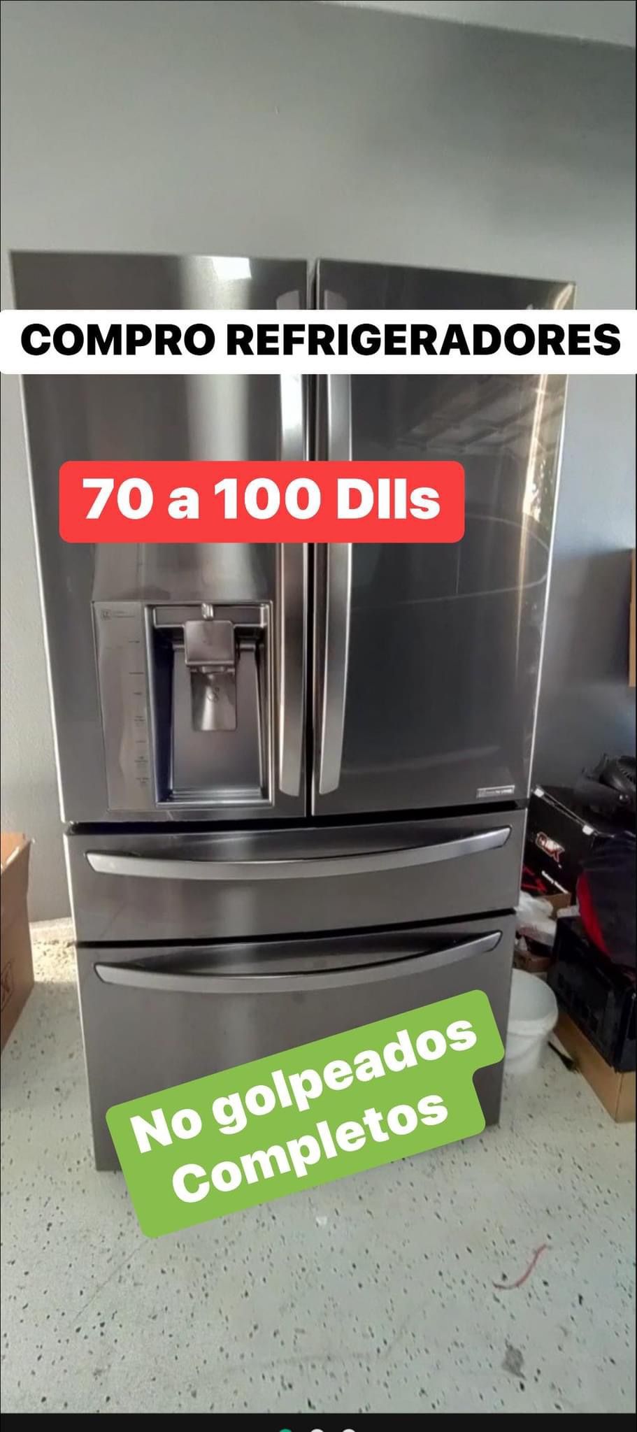 Compro Refrigeradores Fuera De Uso 