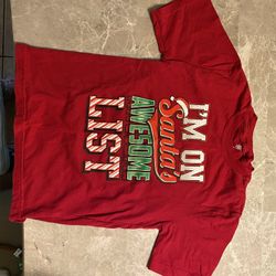 CHRISTMAS SHIRT SIZE 8