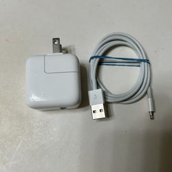 Apple USB Lightning Cord & Adapter