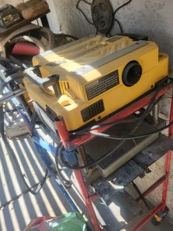 Dewalt planer wood 6inch