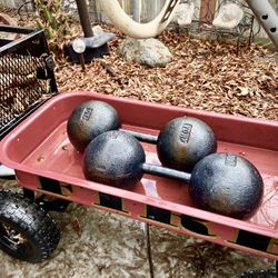 Vintage 1930s 70lb York Weights