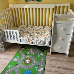🛏️ Toddler Bed w/ Storage + Extras – $200 (Pembroke Pines)