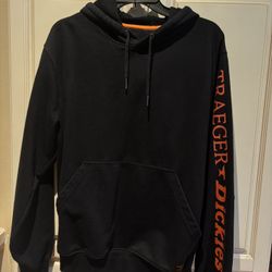 Traeger Dickies size S black pullover hoodie