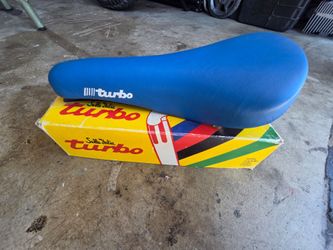 NOS Sella Italia Turbo saddle - blue