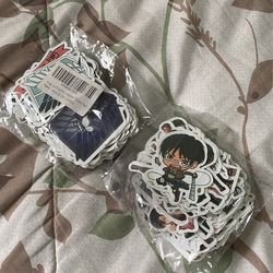 Attack On Titan Stickers 100 Pieces Each 2 For $8