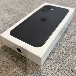 BRAND NEW SEALED Iphone 16, Black 256GB 