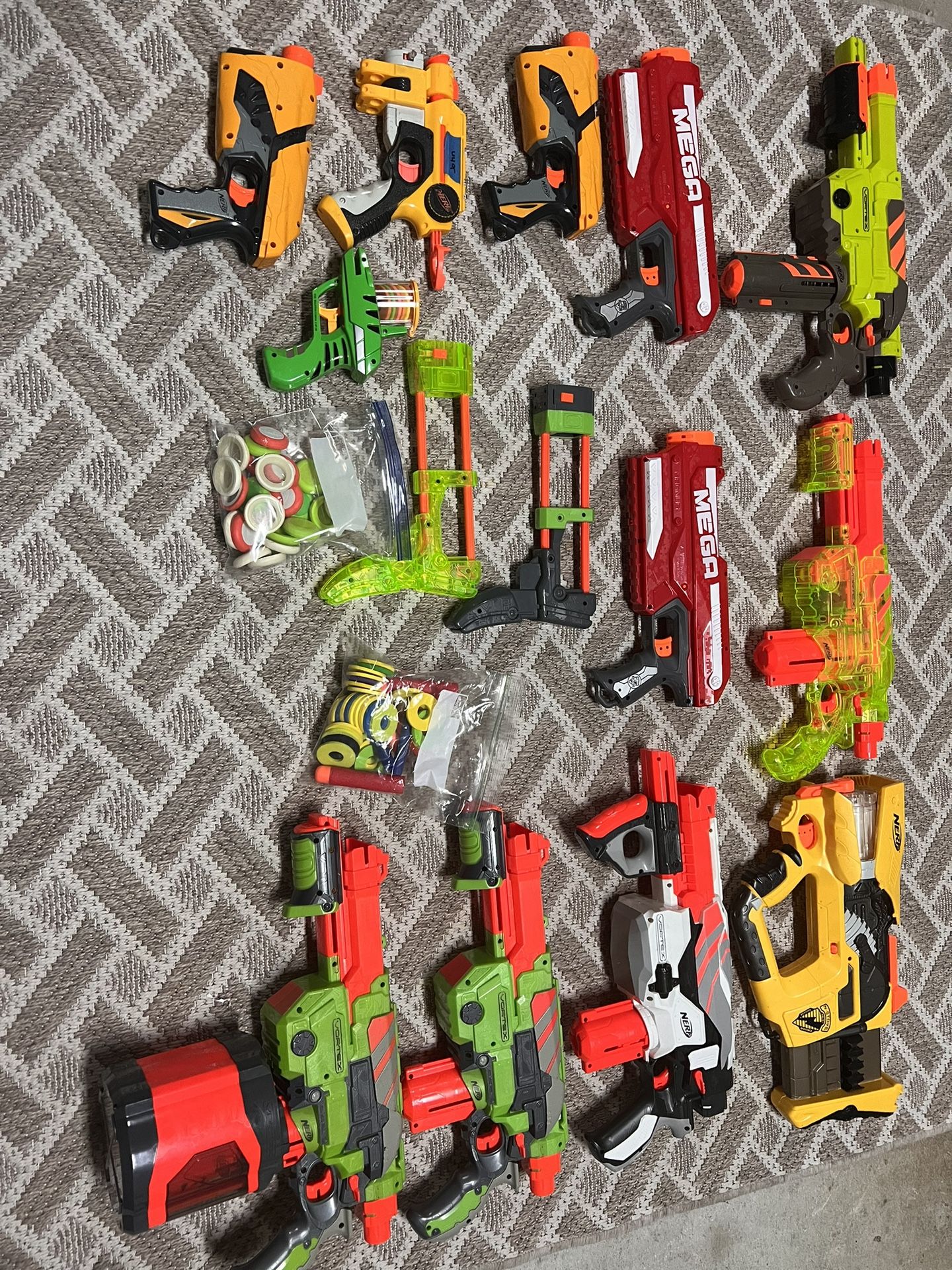 Multiple Nerf Guns