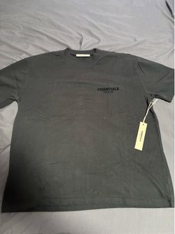 Black essentials T shirt