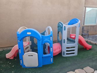 Little Tikes Kids Outdoor Playset with Slides