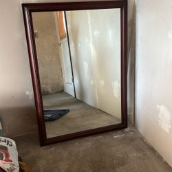 Antique Mirror. 1950's 